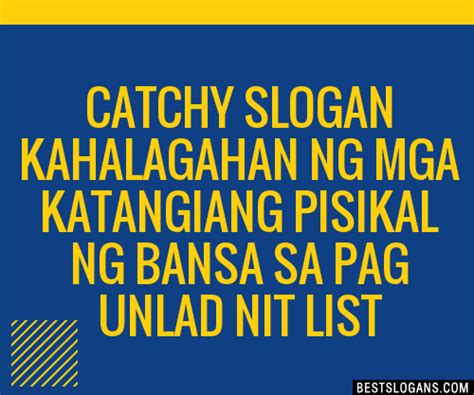 Tungkol Sa Pag Unlad Ng Bansa Slogan Ideas .